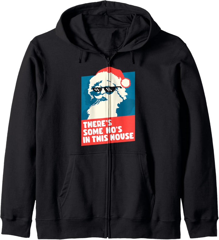 There's Some Ho's in this House - Vintage Weihnachtsmann Kapuzenjacke