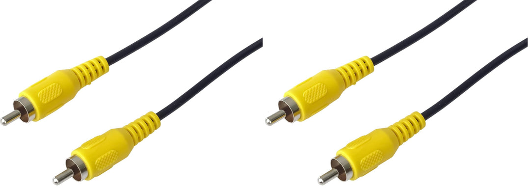 PremiumCord Cinch Kabel 10m, 1x Cinch RCA Stecker auf 1x Cinch RCA Stecker, Audio Video Verbindungsk