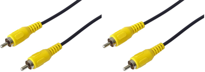 PremiumCord Cinch Kabel 10m, 1x Cinch RCA Stecker auf 1x Cinch RCA Stecker, Audio Video Verbindungsk