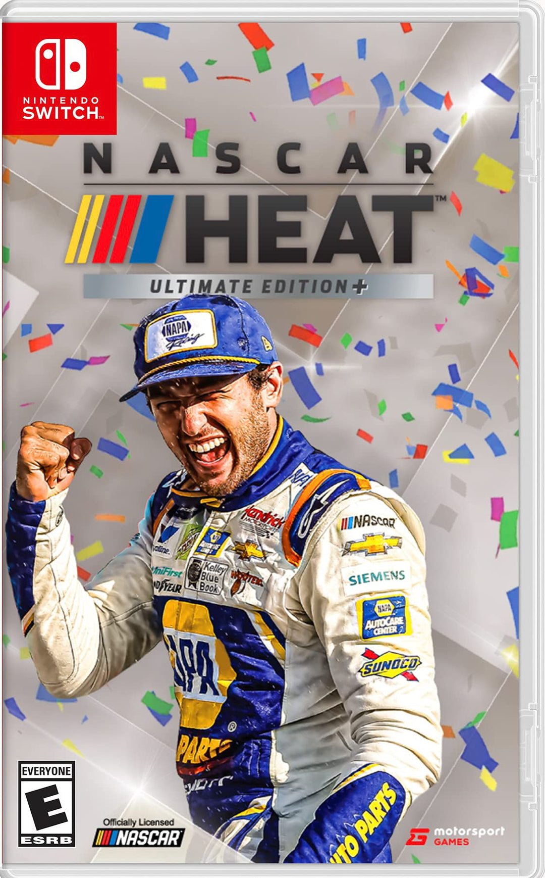YOFOKO NASCAR HEAT Ultimate Edition+ - Nintendo Switch Weiss, Weiss