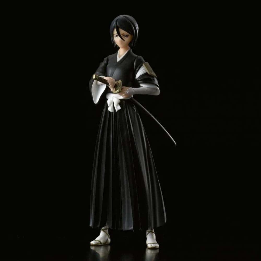 BANPRESTO, Rukia Kuchiki Bleach Solid and Souls Actionfigur 14 cm, Mehrfarbig BP88251