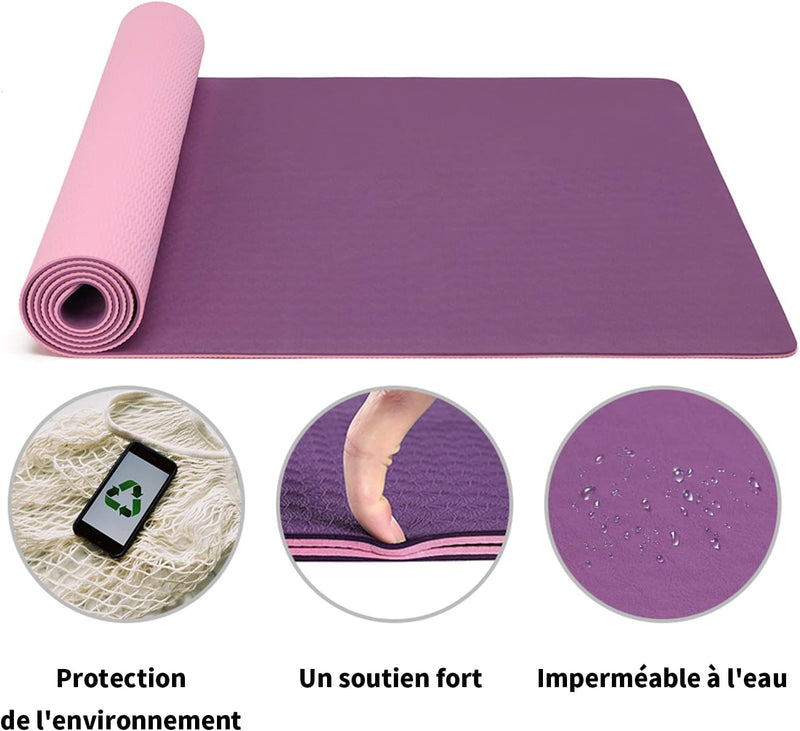 Good Nite Gymnastikmatte Yogamatte Fitnessmatte Rutschfest Trainingsmatte Sport Turn Matten Pilates