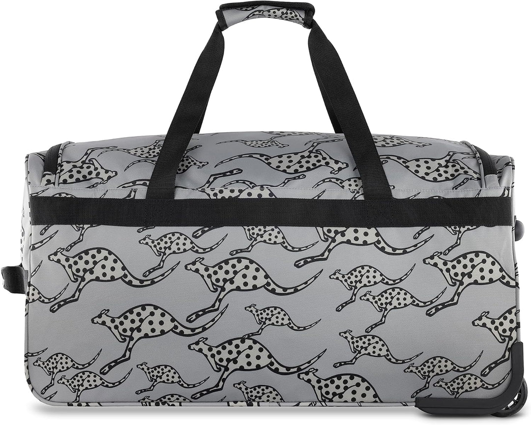 Chiemsee Jump N Fly Reisetasche auf Rollen, Unisex Weekender aus recyceltem PET, Grau, Grau