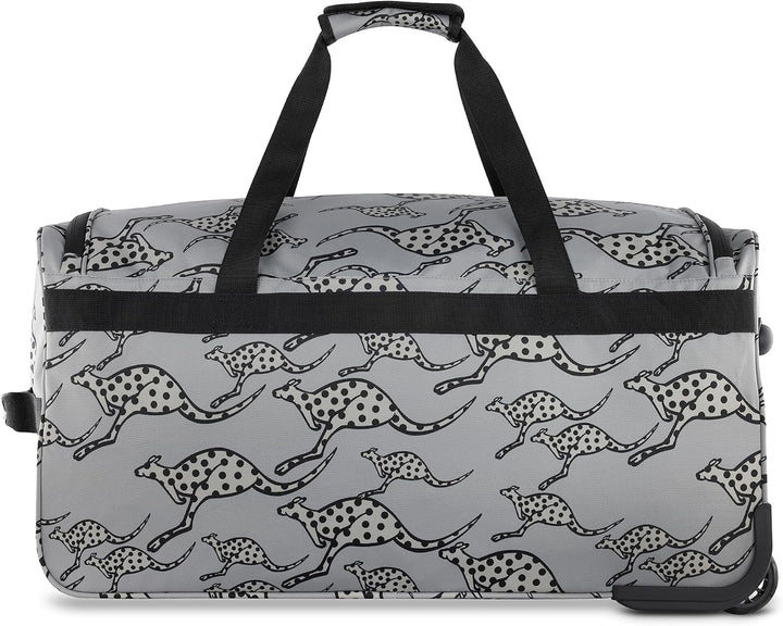 Chiemsee Jump N Fly Reisetasche auf Rollen, Unisex Weekender aus recyceltem PET, Grau, Grau