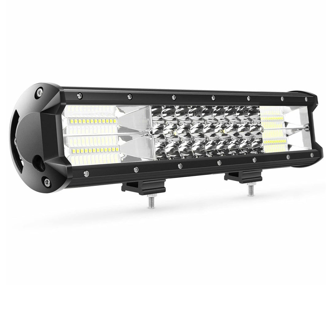 PICAA 216W 15 Zoll LED Lightbar Tri-Reihe LED Lichtbalken Arbeitsscheinwerfer 12V 24V 6000K Wasserdi