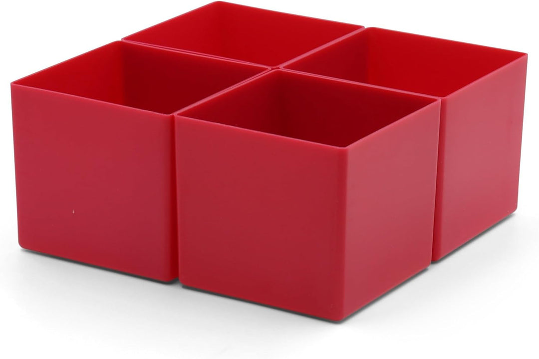 1a-TopStore 10 STK. Einsatzkästen Einsatzboxen Schubladen-Einsatzkasten Sortierboxen, 32 Grössen, 5