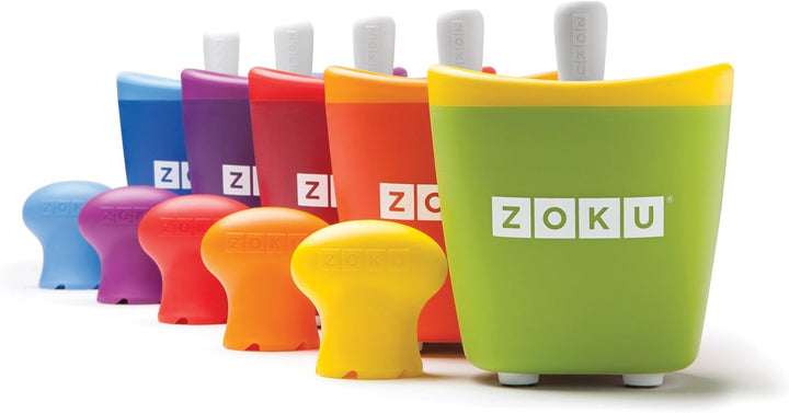 Zoku POP Maker SINGOLO ORANGE Quick Pop? Maker singolo crea ghiaccioli sani e divertenti in soli 7-9