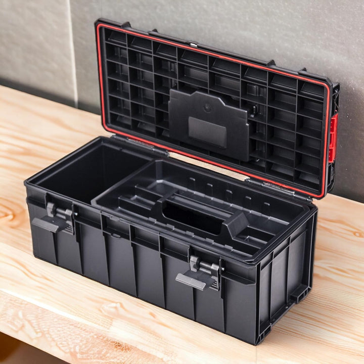 Toolbrothers RHINO Slim Werkzeugkoffer ECO Basic Long Edition 22 l IP54 + Werkzeugschale, Basic