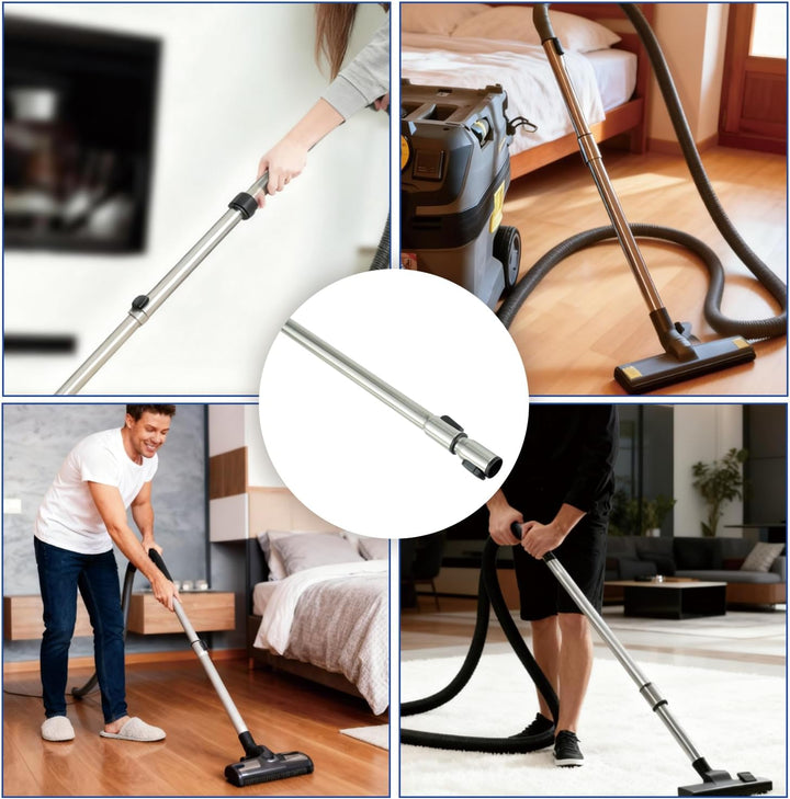 Teleskoprohr für Staubsauger,Teleskopstab Teleskop-Rohr kompatibel mit Miele S381, S8340,C1, C2, C3,