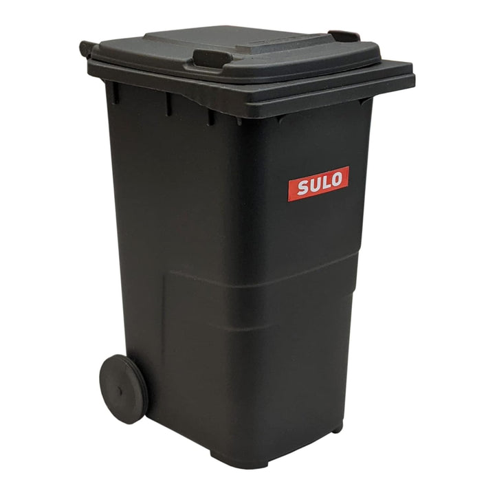 Sulo Mini-Mülltonne original grosse Ausführung 240 Liter GRAU Miniatur Behälter Aufbewahrung Tischmü