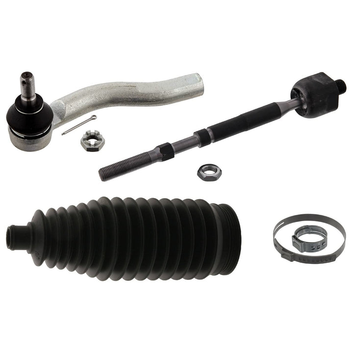 febi bilstein 39590 Spurstange mit Lenkmanschettensatz , 1 Stück Vorderachse links, Vorderachse link