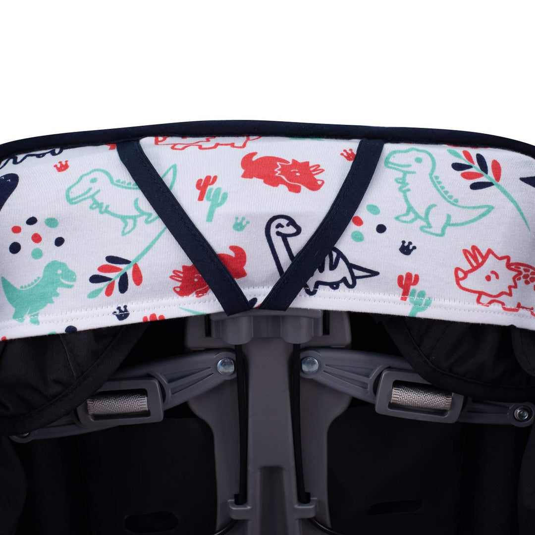 JYOKO KIDS Sitzauflage Universal für Kinderwagen + Gurtpolster Hergestellt aus Baumwollstoff + Schau