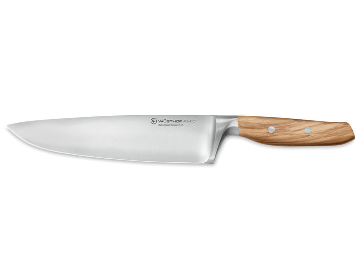 WÜSTHOF Amici Kochmesser 20 cm, Holzfarbe,silber, Kochmesser 20 cm