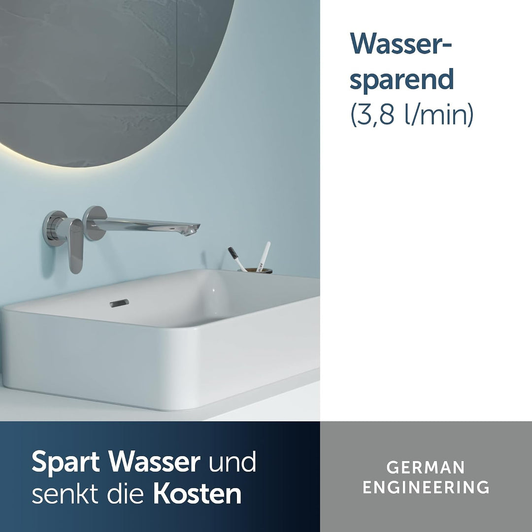 Ideal Standard BD133AA Keramik O Einhebelmischer für Waschbecken Kit 2, verchromt
