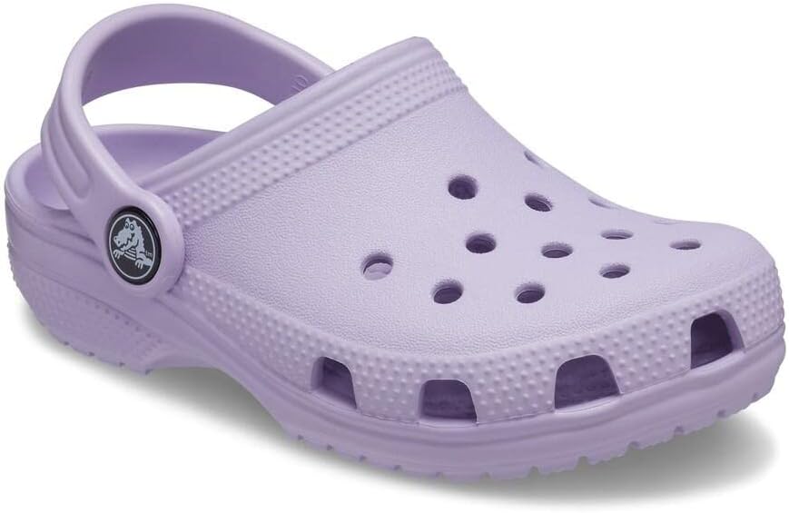 Crocs Unisex Kinder Classic Clog KidsClogs 25/26 EU Lavender, 25/26 EU Lavender