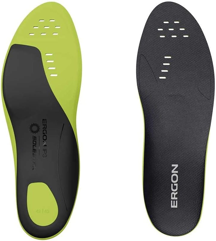 IP Pro Solestar-Einlegesohlen – 42/43 Schwarz / Grün 42/43, Schwarz / Grün 42/43