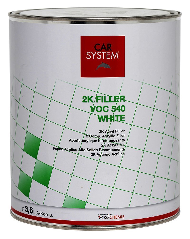 2 K Füller VOC 540 weiss