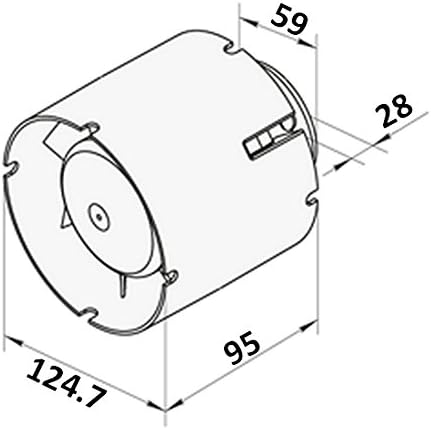 Rohreinschubventilator 125mm, Qualitätsprodukt aus Europa