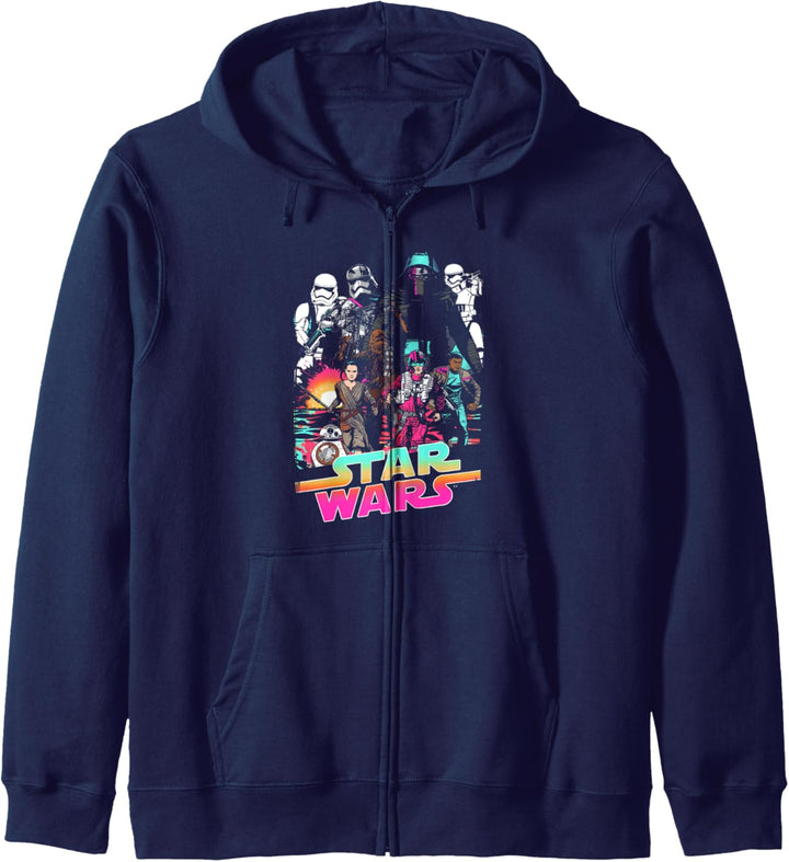 Star Wars Movie Poster Episode 7 Kylo Ren & Rebels Kapuzenjacke