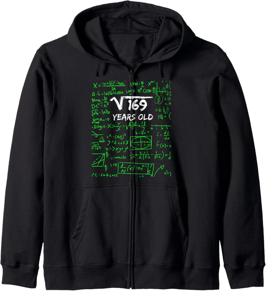 Quadratwurzel von 169 13. Geburtstag 13 Jahre altes Geschenk Kapuzenjacke