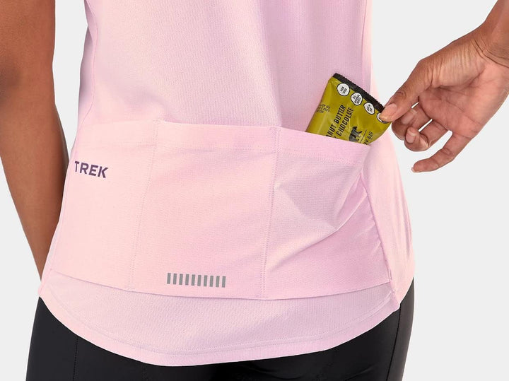 Bontrager Trek Solstice Damen Fahrrad Trikot kurz rosa 2024 36-38, 36-38