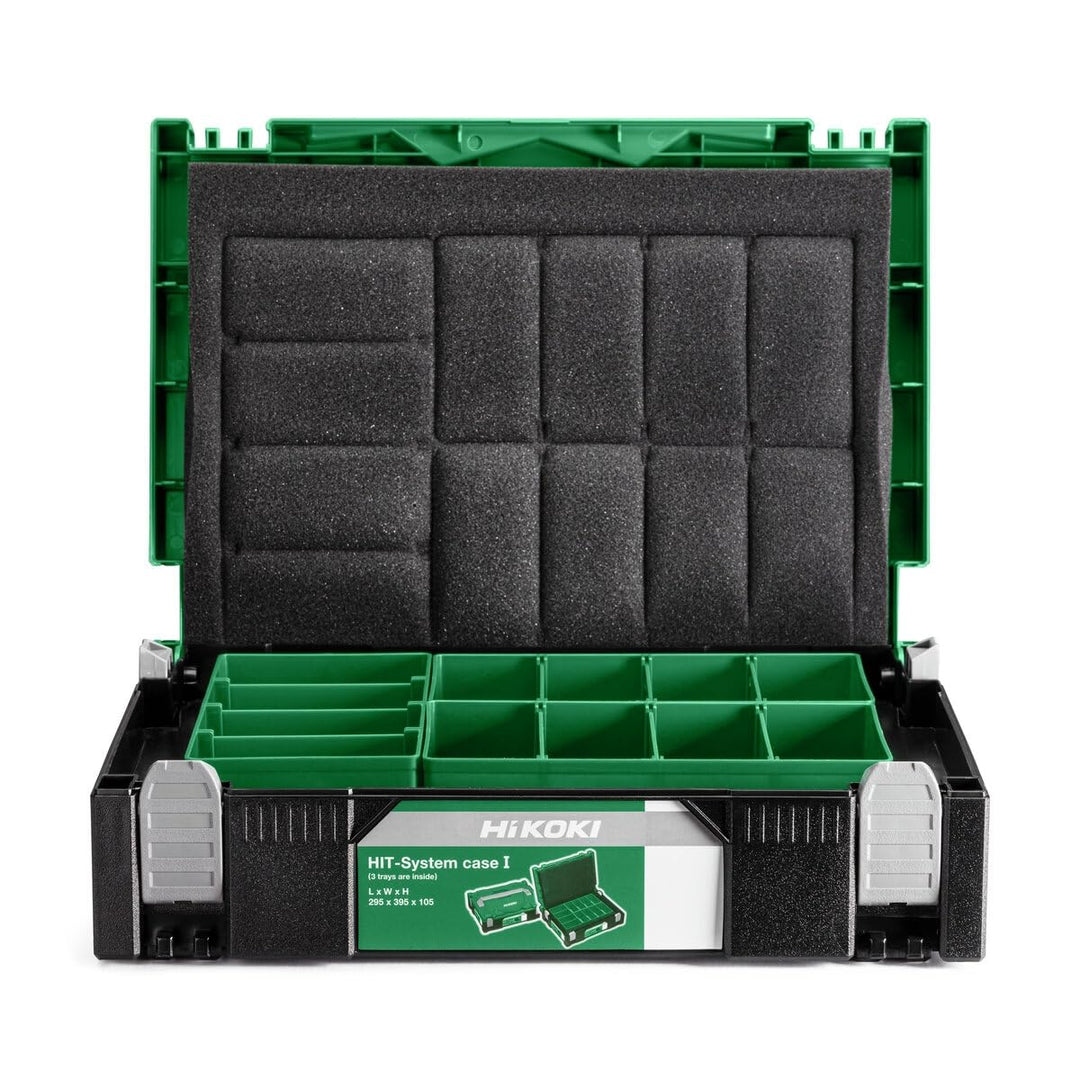 Hikoki Transportkoffer HSC I, Grün Schwarz, 295x395x105