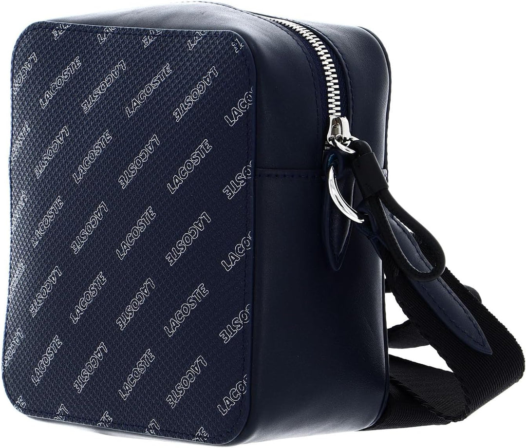 Lacoste Chantaco Seasonal Square Crossover Bag Eclipse Blanc Noir
