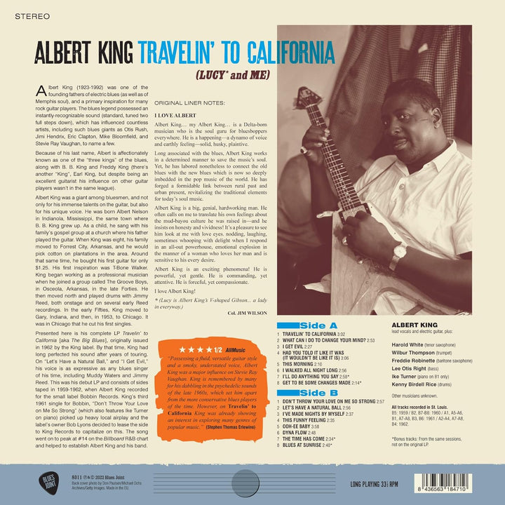 Travelin' to, Vinyl