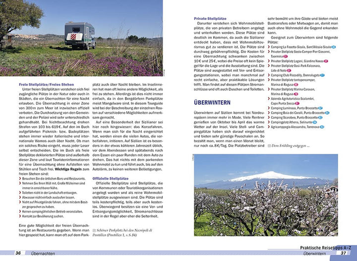 Reise Know-How Wohnmobil-Tourguide Sizilien: Die schönsten Routen, Taschenbuch