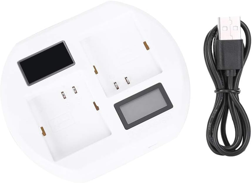 Dpofirs Akkuladestation Akku-Schnellladegerät für ArloSecurity Light, Arlo Pro Smart Home Kameras, A