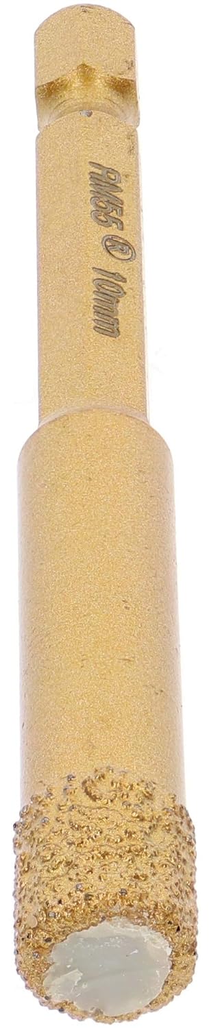 PRODIAMANT Profi Fliesenbohrer Fliese 10 mm x 6Kant Bit Aufnahme Diamantbohrer Winkelschleifer für t