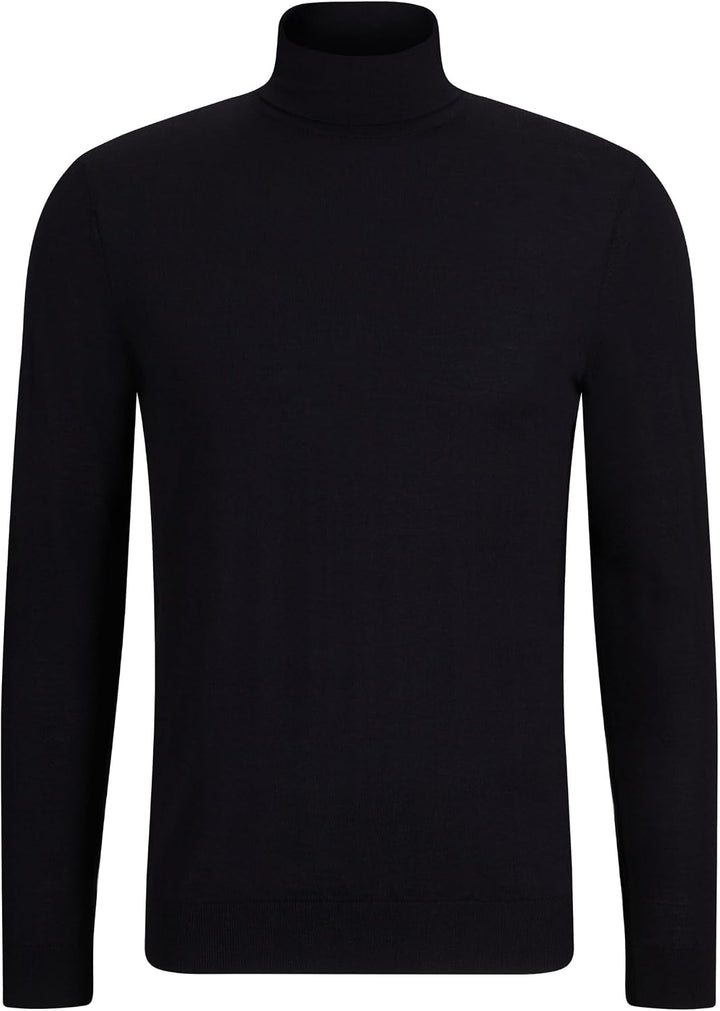 FALKE Herren Basic Roll Neck Rollkragen Pullover elegant klassisch für Business und Freizeit mit Rol