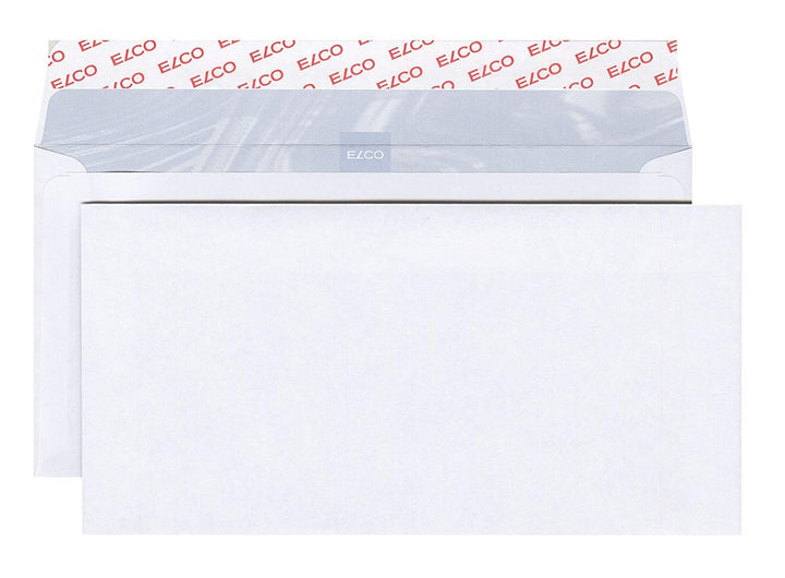 Elco 60281 Briefumschläge ohne Fenster, Format C5/6, Weiss, 500 Stück