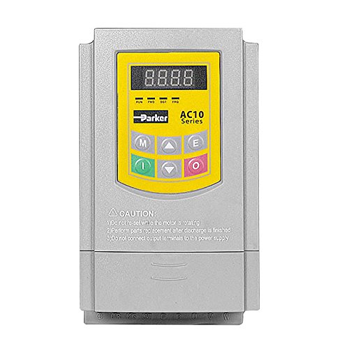 Frequenzumrichter AC10 Parker 10G-42-0020-BF, 3Ph-400V 0,75kW 2,0A, Filter C3 In: 3Ph-400V / Out: 3P