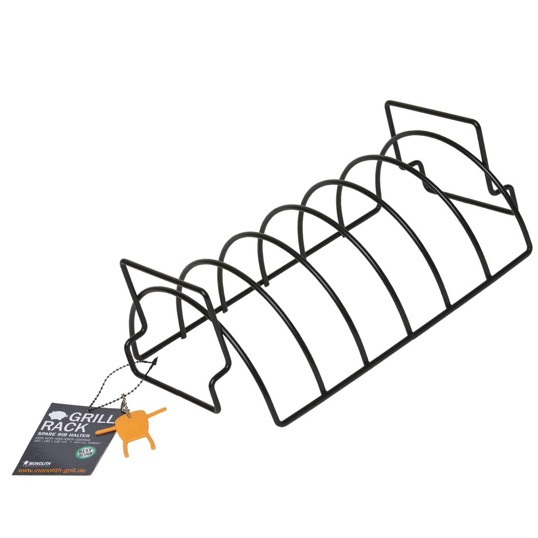 Monolith Spare Rib Halter Keramikgrill Grill Rost Edelstahl