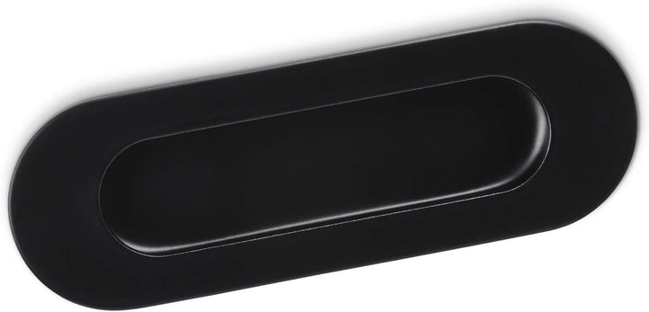 10x Einlassgriffe EL-09 Edelstahl schwarz matt Schrankgriff Küchengriff Muschelgriff von SO-TECH® 10