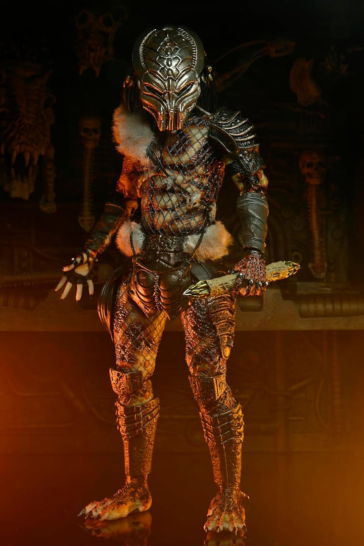 NECA Predator 2-7Ë Actionfigur Ultimate Snake Predator schwarz/blau/grün, 100% Kunststoff, in Gesche