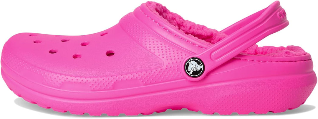 Crocs Unisex Kinder Classic Lined Clog K Holzschuh 29 EU Rose, 29 EU Rose