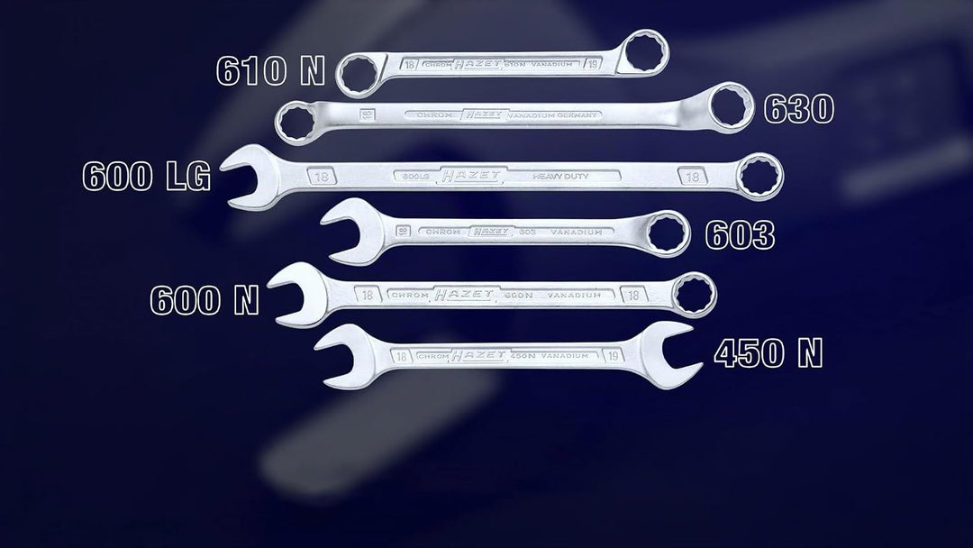Hazet 600N/30 Ring-Maulschlüssel-Satz 30 Einzelteile Ring-Maul, 30 Einzelteile Ring-Maul