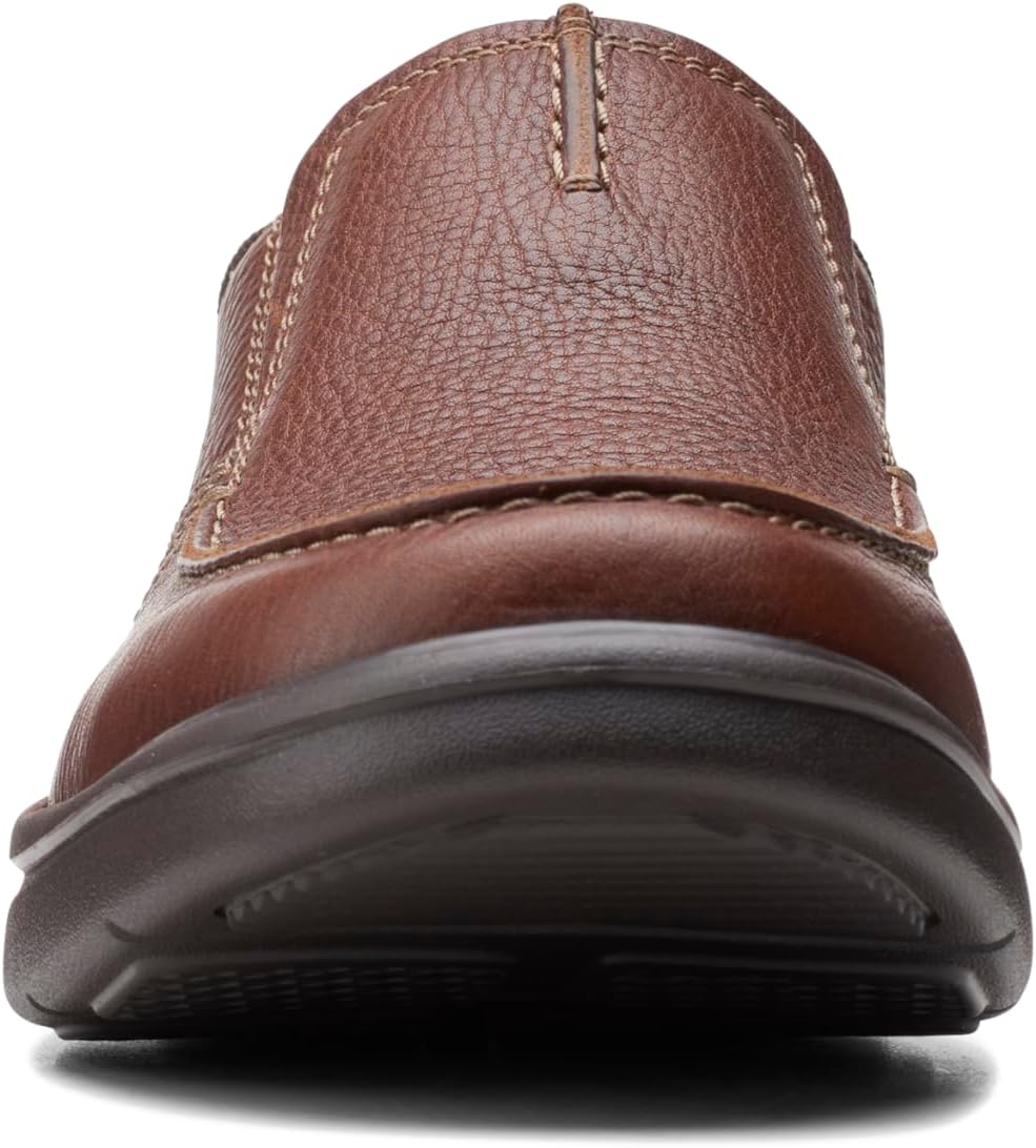 Clarks Herren Bradley Free Slipper 43 EU Weit Tan Tumbled, 43 EU Weit Tan Tumbled