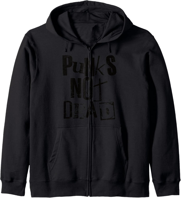 Punks Not Dead - Vintage Grunge - Punk Is Not Dead - Rock Kapuzenjacke
