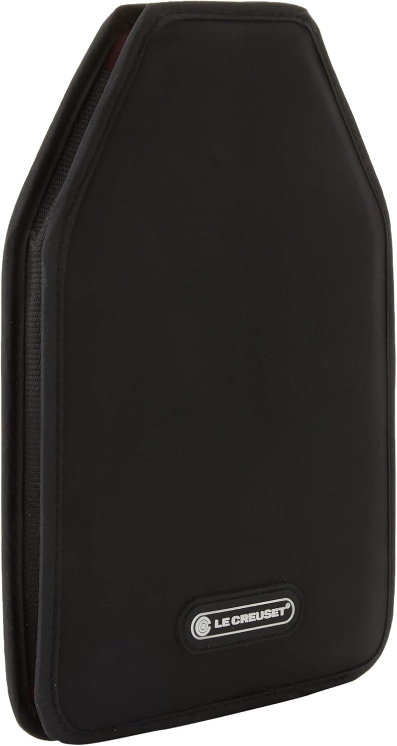 Le Creuset, Aktiv-Weinkühler für Wein oder Champagner, Schwarz, Wasserabweisender Stoff, 22 x 15.5 x