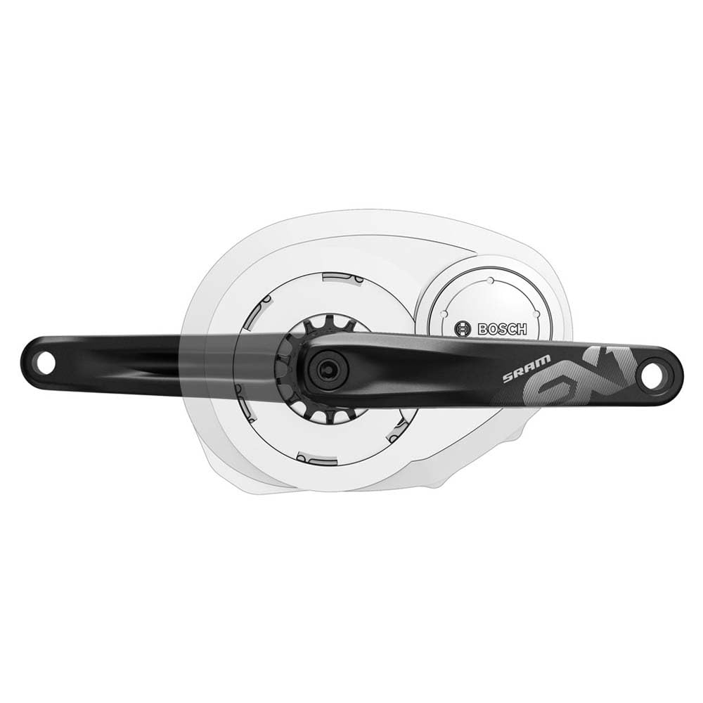 Sram Kurbelgarnitur Ex1 Kurbel 1-fach Schwarz, 1-fach Schwarz