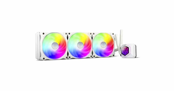 SilverStone Technology PF360W-ARGB, Weiss, LGA1700, AM4, 360mm, Premium All-In-One Flüssigkeitskühle