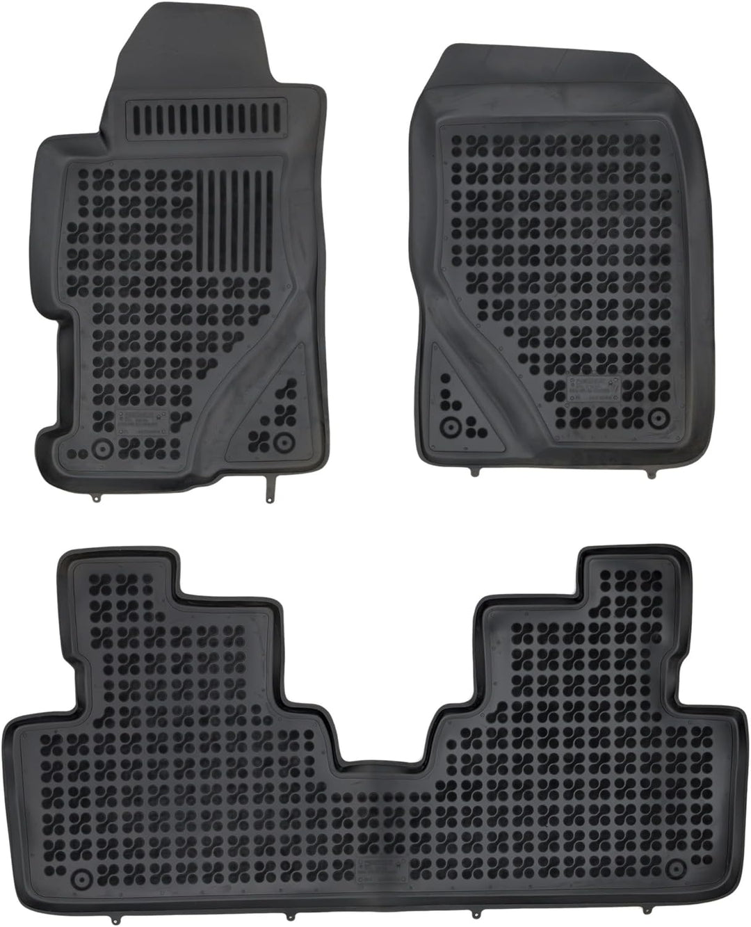 SMK Auto fussmatten gummimatten passt für Honda Civic VII 2001-2006 fussmatten Auto für alle Jahresz