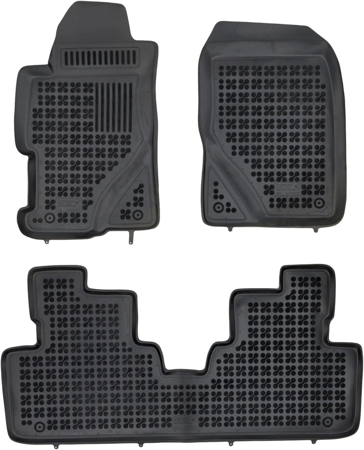 SMK Auto fussmatten gummimatten passt für Honda Civic VII 2001-2006 fussmatten Auto für alle Jahresz