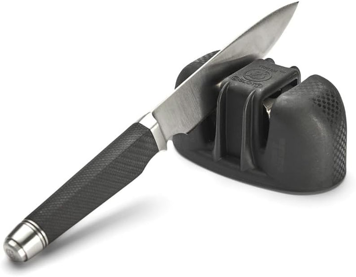 De Buyer Trium 4290.02 Doppel-Messerschärfer, Schwarz