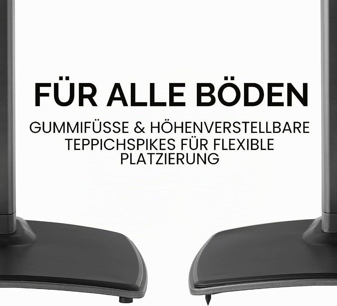 Sanus Kabelloser Lautsprecherständer für Sonos Five und Sonos Play:5 – Audio-Verbesserungsdesign für