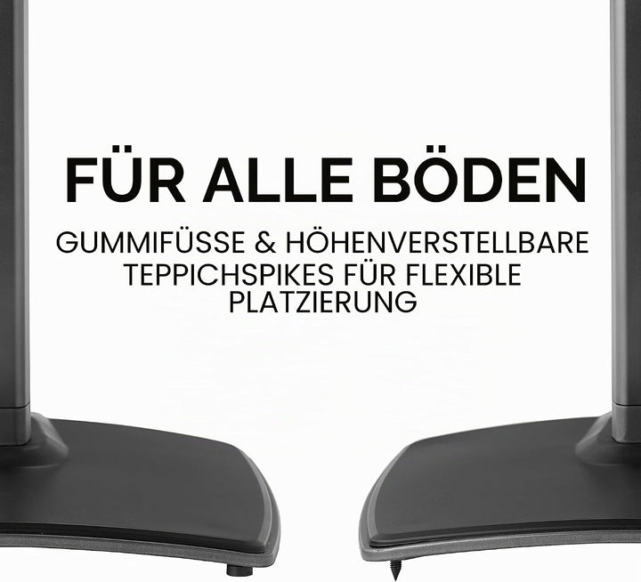 Sanus Kabelloser Lautsprecherständer für Sonos Five und Sonos Play:5 – Audio-Verbesserungsdesign für