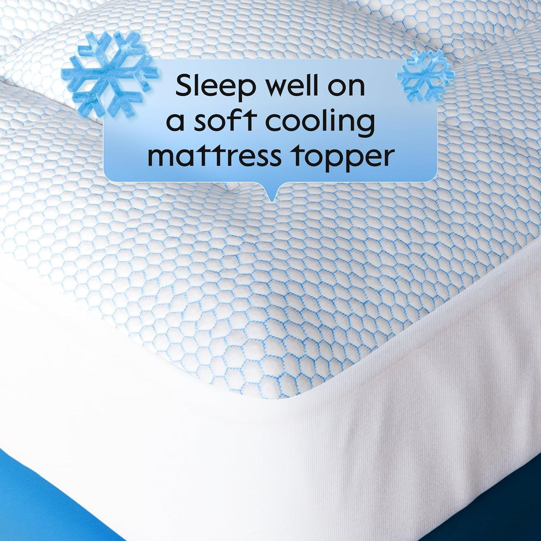 Cooling Mattress Topper 160x200 cm Kühlung 160x200, Kühlung 160x200